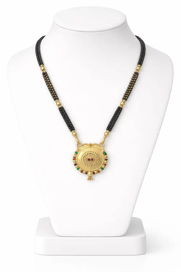 Timeless_Black_&_Gold_Tradition_Mangalsutra_with_Ornate_Pendant_Combo_(Pack_of_2)