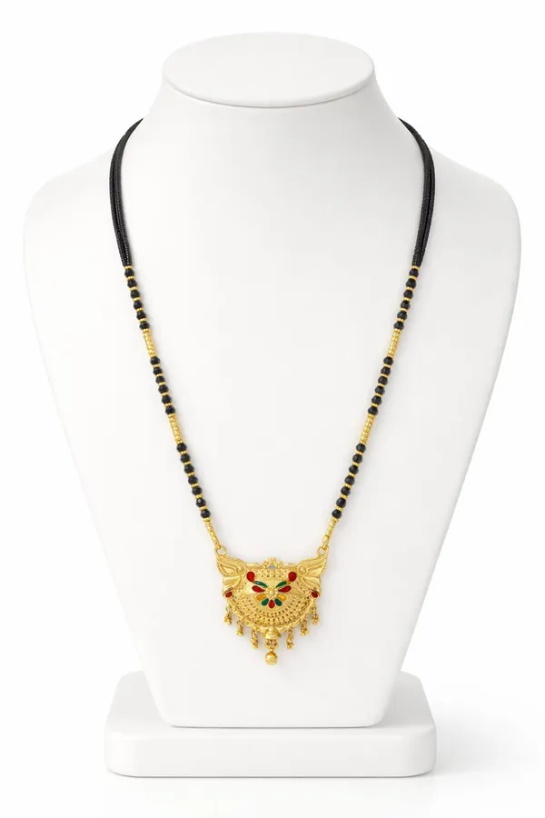 Timeless_Black_&_Gold_Tradition_Mangalsutra_with_Ornate_Pendant_Combo_(Pack_of_2)