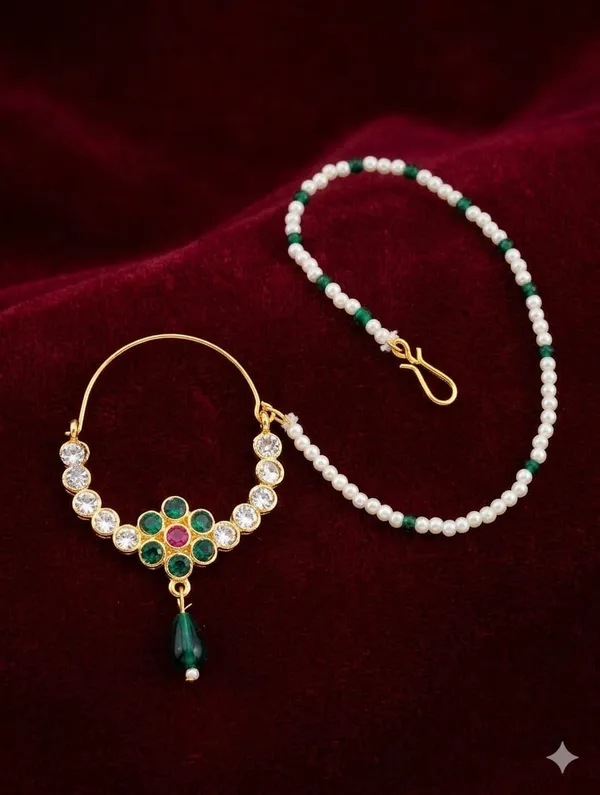 Traditional_Green_&_Red_Stone_Floral_Nath_with_Drop_Pendant_Combo_(_Pack_Of_2_)