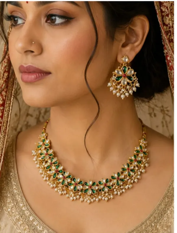 Shahi_Phool_Necklace_Set_For_Women_&_Girls