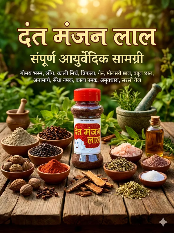 Dant_Manjan_Red(pack_of_2+1_brush_free)_|Herbal_Tooth_Powder_for_Healthy_Gums_&_Teeth’s