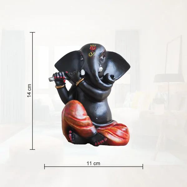 Black_Ganesh_Resin_Premium_&_Elegant_Tricolour_Harmony_Figurine