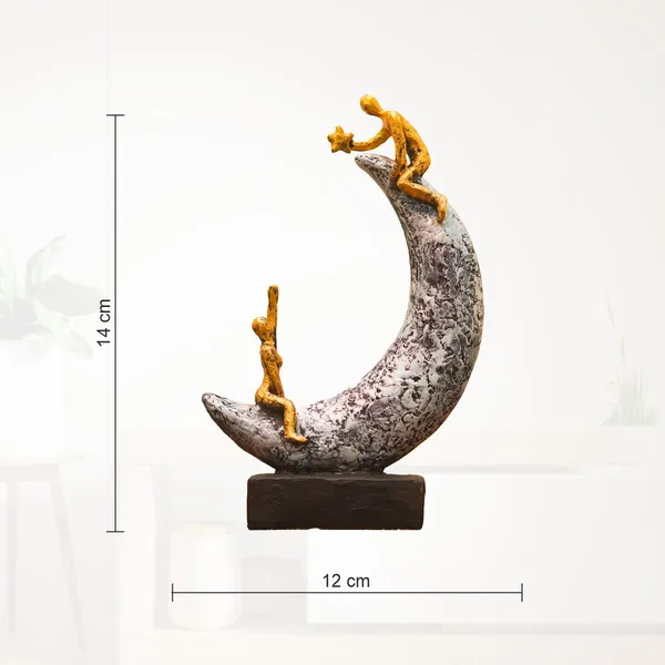 Black_&_Silver_Resin_Premium_&_Elegant_Moonlit_Couple_Figurine_Set_(Set_Of_3)