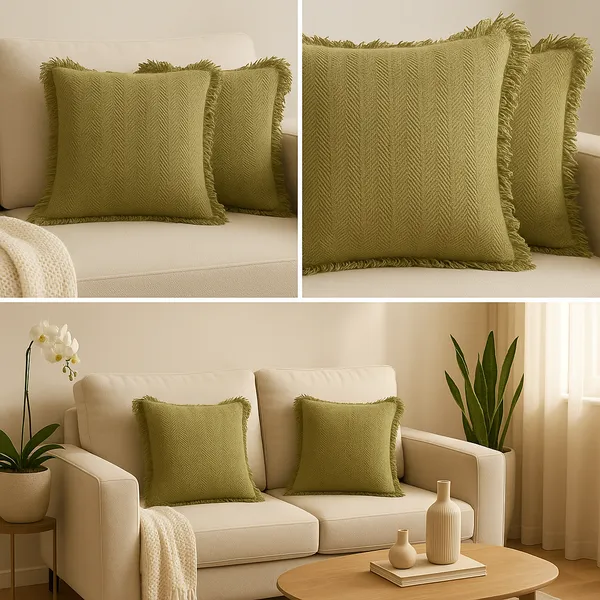 Olive_Green_100%_Pure_Cotton_Premium_&_Elegant_Fringes_Cushion_Cover_(Set_Of_2)_|16*16_inch
