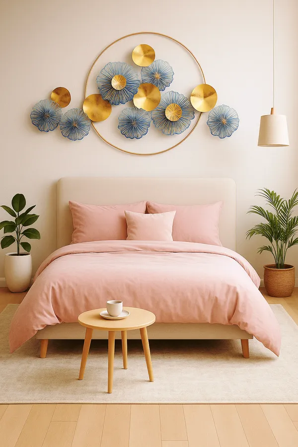 Blue_&_Golden_Metal_Premium_&_Elegant_Blue_Blossom_Wall_Art