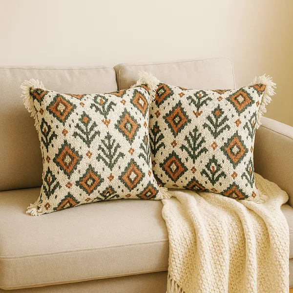White_100%_Pure_Cotton_Premium_&_Elegant_Printed_Cushion_Cover_(Set_Of_2)_|_16*16_Inch