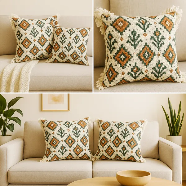 White_100%_Pure_Cotton_Premium_&_Elegant_Printed_Cushion_Cover_(Set_Of_2)_|_16*16_Inch