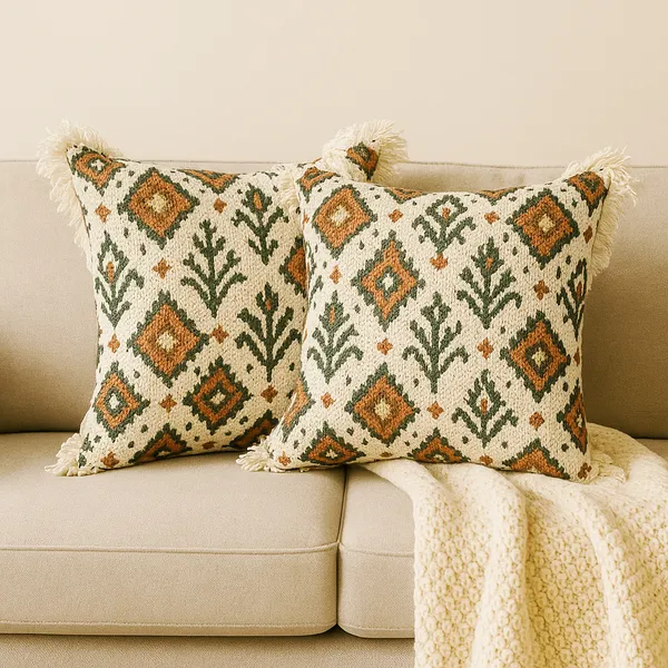 White_100%_Pure_Cotton_Premium_&_Elegant_Printed_Cushion_Cover_(Set_Of_2)_|_16*16_Inch