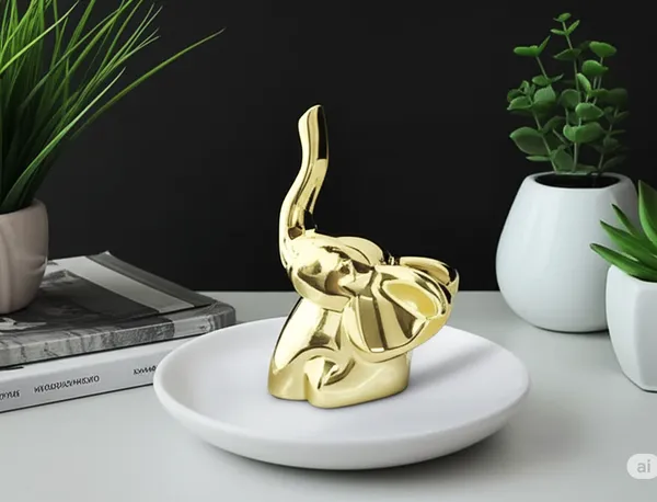 Gold_Elephant_Trunk_Up_Ring_Holder_&_Trinket_Set(ELEPHANT)