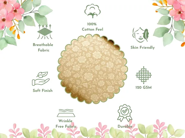 Blossom_Pink_Fitted__Cotton_Rich_Feel_Wrinkle_Free_Double_Bedsheet_|_72*78+6_Inch_|_120_GSM