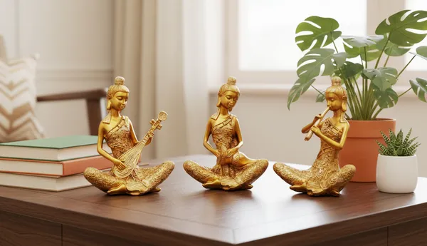 Golden_Resin_Premium_&_Elegant_Golden_Melody_Figurine_Set_(Set_Of_3)