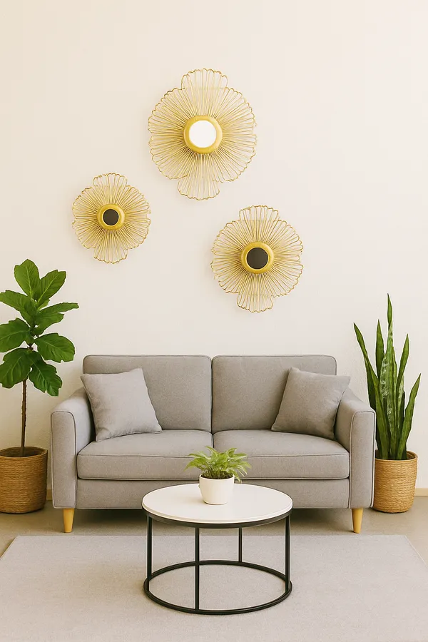 Golden_Metal_Premium_&_Elegant_Glass_Bloom_Decorative_Accent