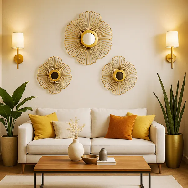 Golden_Metal_Premium_&_Elegant_Glass_Bloom_Decorative_Accent