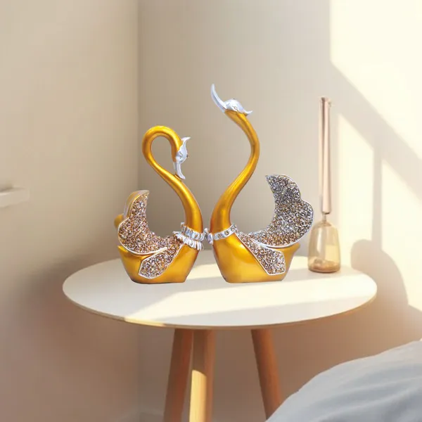 Golden_Swan_Resin_Premium_&_Elegant_Golden_Duck_Figurine