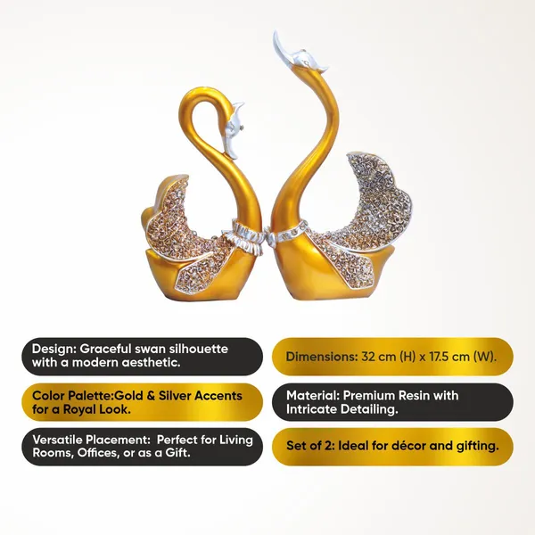 Golden_Swan_Resin_Premium_&_Elegant_Golden_Duck_Figurine