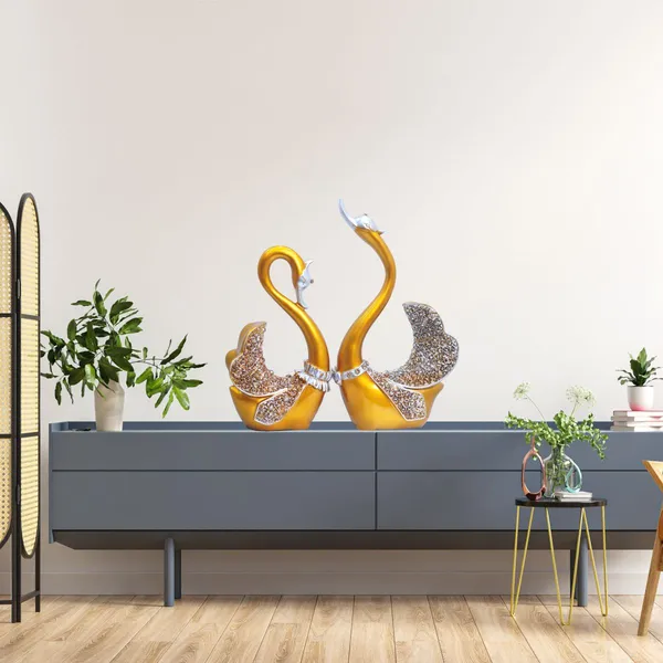 Golden_Swan_Resin_Premium_&_Elegant_Golden_Duck_Figurine