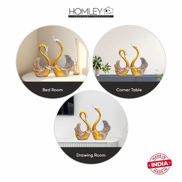 Golden_Swan_Resin_Premium_&_Elegant_Golden_Duck_Figurine