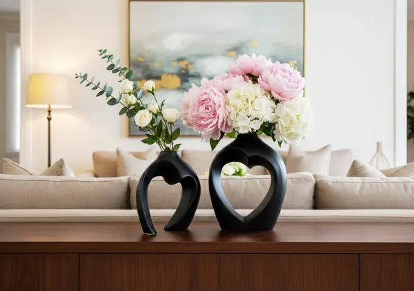 Black_Ceramic_Premium_&_Elegant_Heart_Cutout_Elegance_Ceramic_Vase_(Set_Of_2)