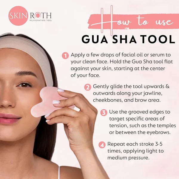 Grade_A+_Rose_Quartz_Roller_&_Gua_Sha_Set–Natural_Love_Stone_for_Anti-Aging,_Wrinkle_Reduction,_Puffiness_Relief,_Jade_Facial_Massager,_Beauty_Glowing_Skincare_Gift_Tool_(Light_Pink)