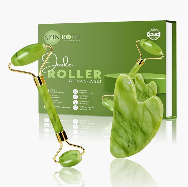 Grade_A+_Natural_Jade_Roller_&_Gua_Sha_Set__100%_Certified_Jade_Stone_Tool,_Cooling_Pvc_Box,_Reduce_Puffiness,_Sculpt_Jawline,_Lymphatic_Drainage