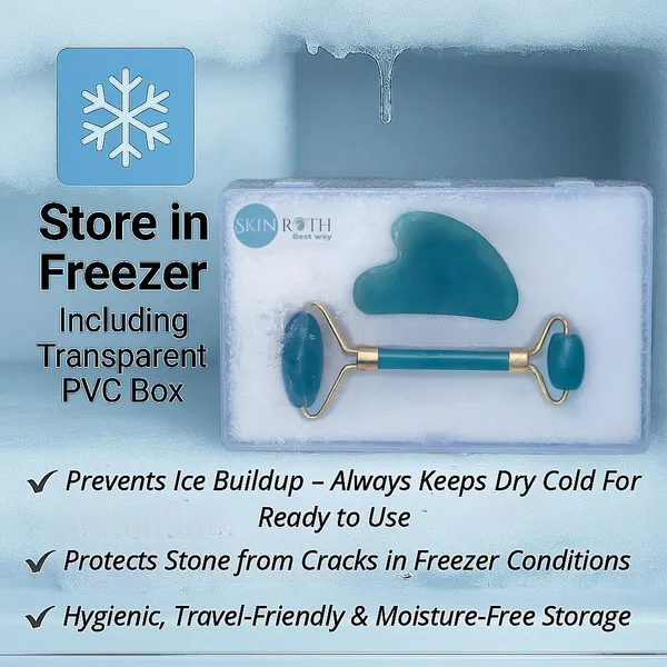 Korean_Jade_Roller_&_Gua_Sha_Set__Anti-Aging_Facial_Roller__Original_Guasha_Stone_From_Korea__Beauty_Massager_For_Slim_V-Shape_Face_&_Jawline_Making_Tool