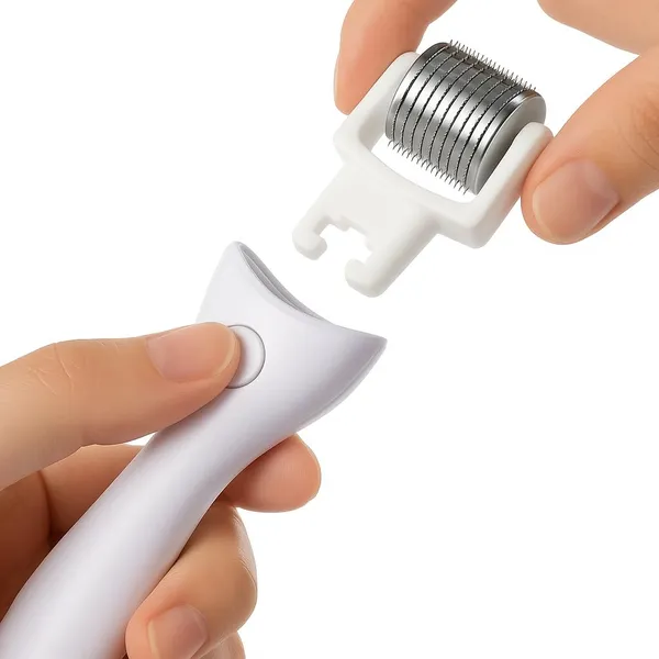 Refill_Replacement_Microneedle_Head__540_Titanium_Needles__0.5Mm_Derma_Roller_Refill_Head_Compatible_With_Electric_Derma_Roller