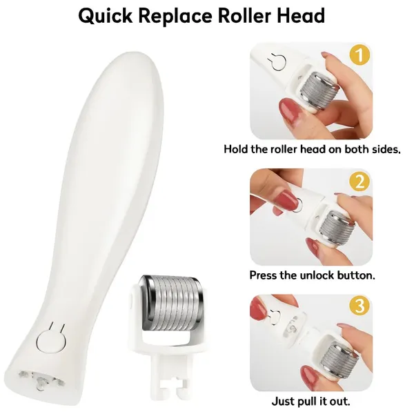 Refill_Replacement_Microneedle_Head__540_Titanium_Needles__0.5Mm_Derma_Roller_Refill_Head_Compatible_With_Electric_Derma_Roller