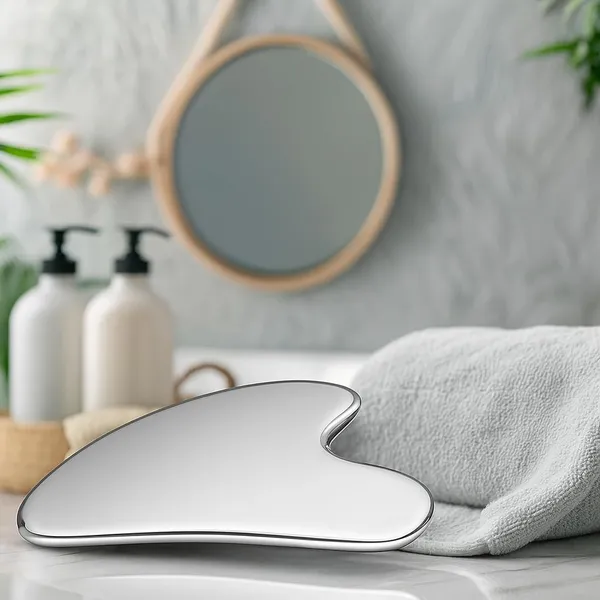 420_Premium_Grade_Stainless_Steel_Gua_Sha_Tool__Face_Sculpting,_Lymphatic_Drainage,_Puffiness_&_Wrinkle_Reduction__Scratch-Resistant_Guasha__Unisex_Facial_Massage_Tool