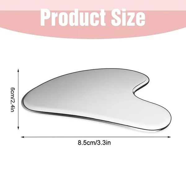 420_Premium_Grade_Stainless_Steel_Gua_Sha_Tool__Face_Sculpting,_Lymphatic_Drainage,_Puffiness_&_Wrinkle_Reduction__Scratch-Resistant_Guasha__Unisex_Facial_Massage_Tool