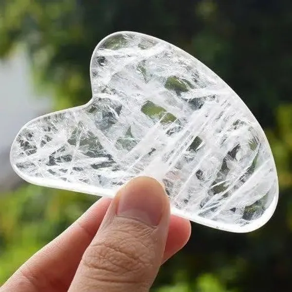 Grade_A+_Crystal_Clear_White_Rose_Quartz_Facial_Gua_Sha_Natural_a_Altitude_of_Himalaya_Face_Massager_Anti-Aging,_Drainage_Massage,_Wrinkles
