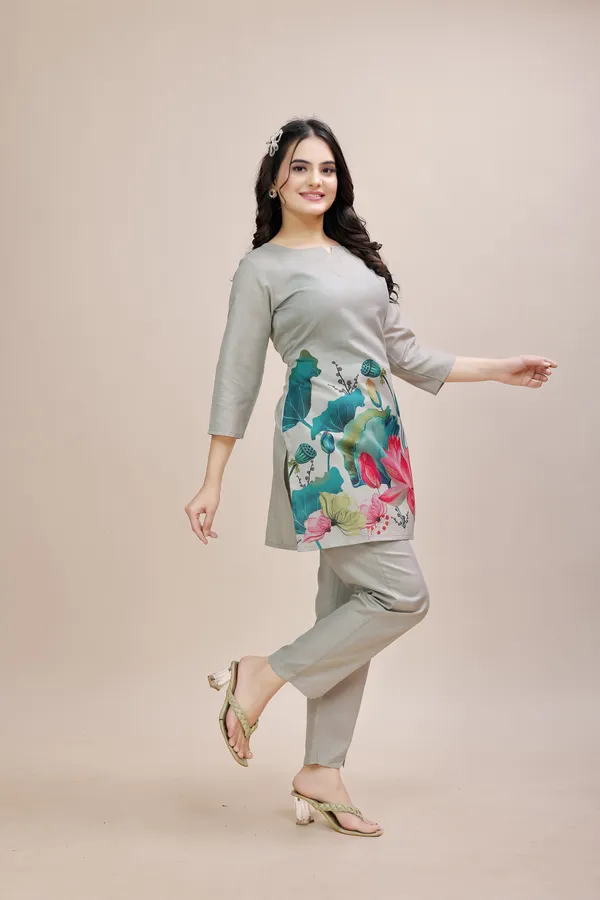 Grey_Cotton_Blend_Premium_&_Elegant_Co-Ord_Set_For_Women