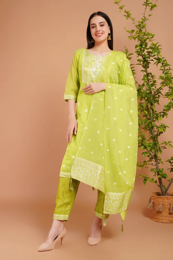 Popati_Stylish_Elegant_Design_Kurti_With_Pant_&_Dupatta_Set_For_Women