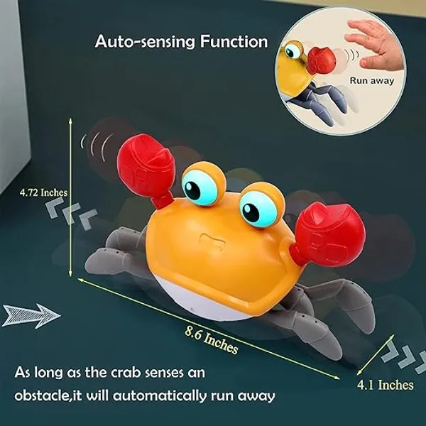 Crawling_Crab_Musical_Toy_with_LED_Lights_|_Rechargeable_Dancing_Toy_for_Kids_Age_3+_|_Interactive_Early_Learning_&_Entertainment_Toy_(Multicolor)