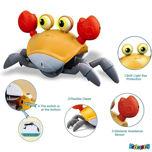 Crawling_Crab_Musical_Toy_with_LED_Lights_|_Rechargeable_Dancing_Toy_for_Kids_Age_3+_|_Interactive_Early_Learning_&_Entertainment_Toy_(Multicolor)