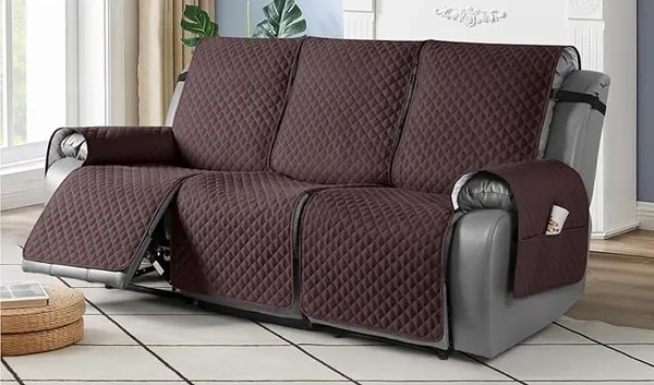 Chocolate_Holland_Fabric_3-Seater_Recliner_Sofa_Cover_Washable_with_Straps