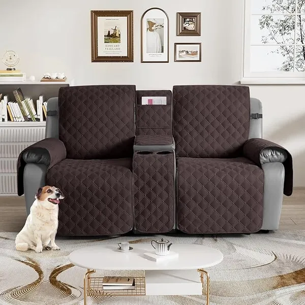 Chocolate_Holland_2-Seater_Couch_Cover_with_Console_&_Non-Slip_Straps