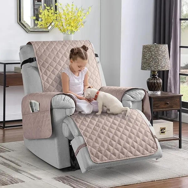 Cream_Reversible_Washable_Recliner_Sofa_Covers_With_Leg_Straps