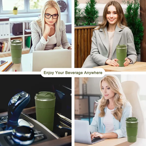 Green_510_Ml_Travel_Mug_Insulated_Coffee_Cup_With_Leakproof_LidVacuum_Insulation_Stainless_Steel_Reusable_For_Hot_Cold_CoffeeTea_Thermal_Mug_With_NonSlip