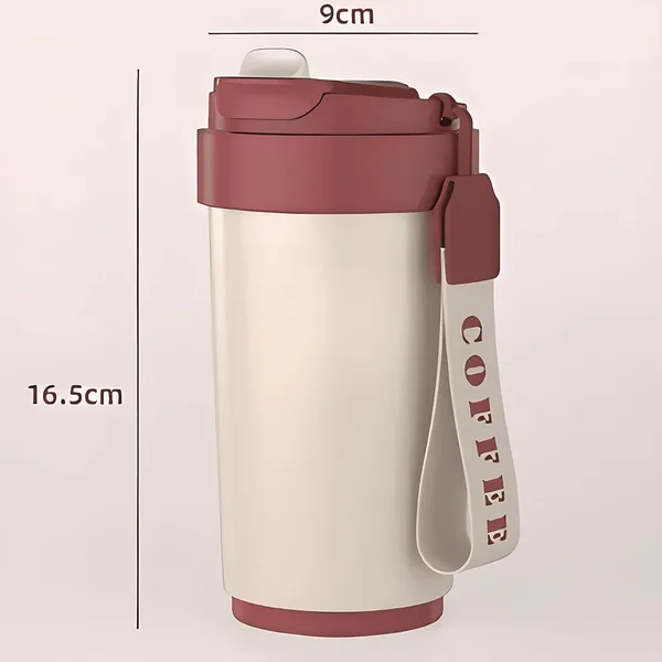 Beige_Without_Display_Coffee_Mug_With_Ziplock_Lid_Coffee_Thermal_Mug_Coffee_To_Go_DoubleWalled_Vacuum_Thermal_Mug_Coffee_Stainless_Steel_Thermal_Mug_420_Ml