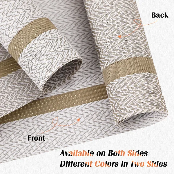White_Dining_Table_Placemat_Set_Pvc_Material_NonSlip_Washable_And_Heat_Resistant_Table_Runner_180Cm_X_30Cm