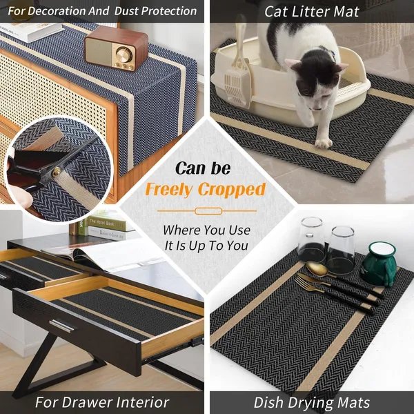 White_Dining_Table_Placemat_Set_Pvc_Material_NonSlip_Washable_And_Heat_Resistant_Table_Runner_180Cm_X_30Cm