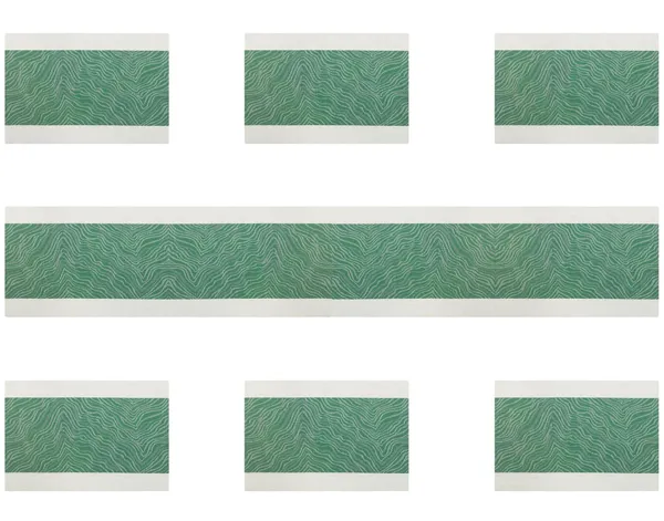 Green_Dining_Table_Placemat_Set_Pvc_Material_NonSlip_Washable_And_Heat_Resistant_Tablemates_Size_45X30Cm_And_Table_Runner_180Cm_X_30Cm_6_Placemat_With_Runner