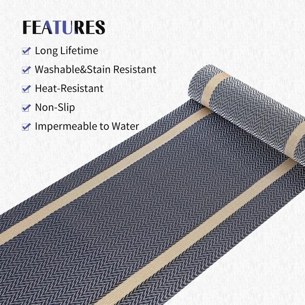 Blue_Dining_Table_Placemat_Set_Pvc_Material_NonSlip_Washable_And_Heat_Resistant_Table_Runner_180Cm_X_30Cm