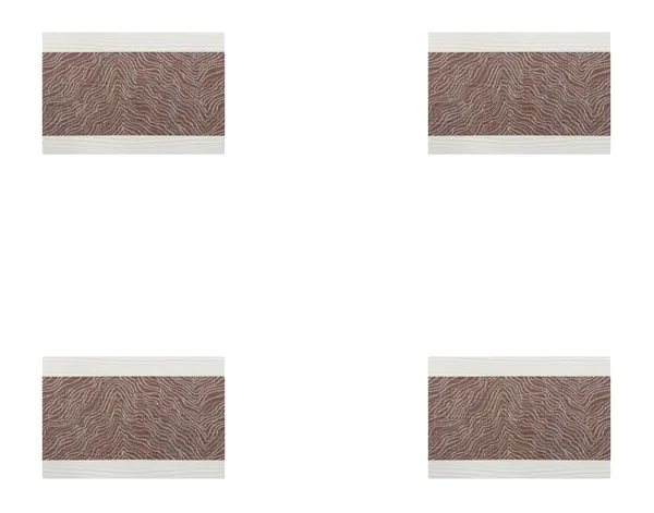 Brown_Dining_Table_Placemat_Set_Pvc_Material_NonSlip_Washable_And_Heat_Resistant_Tablemates_Size_45X30Cm_And_Table_Runner_180Cm_X_30Cm_4_Placemat_With_Runner
