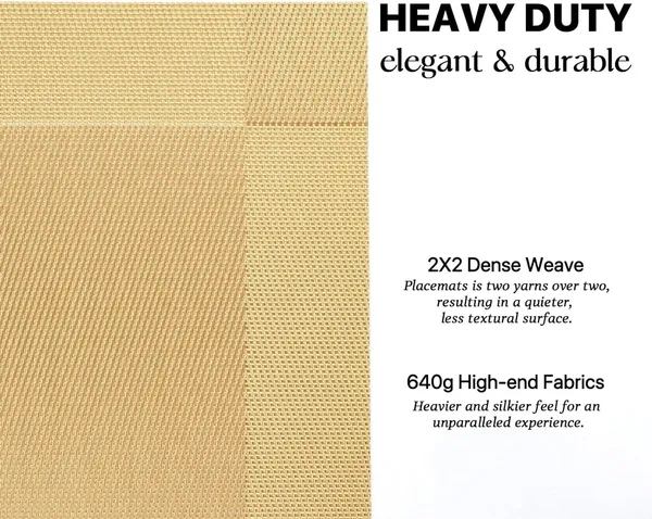 Gold_Dining_Table_Placemat_Set_Pvc_Material_NonSlip_Washable_And_Heat_Resistant_Tablemats_Size_45X30Cm_And_Table_Runner_180X30Cm_4_Placemat_With_Runner