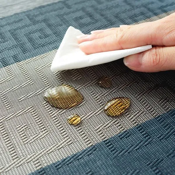 Blue_Dining_Table_Placemat_Set_Pvc_Material_NonSlip_Washable_And_Heat_Resistant_Table_Runner_180Cm_X_30Cm