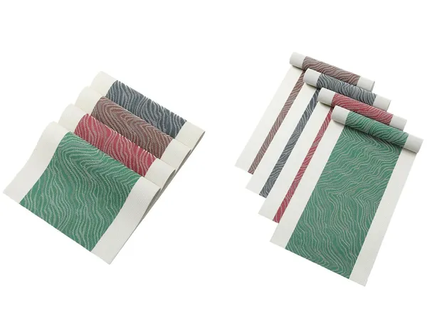 Grey_Dining_Table_Placemat_Set_Pvc_Material_NonSlip_Washable_And_Heat_Resistant_Tablemates_Size_45X30Cm_4_Pcs_Placemat