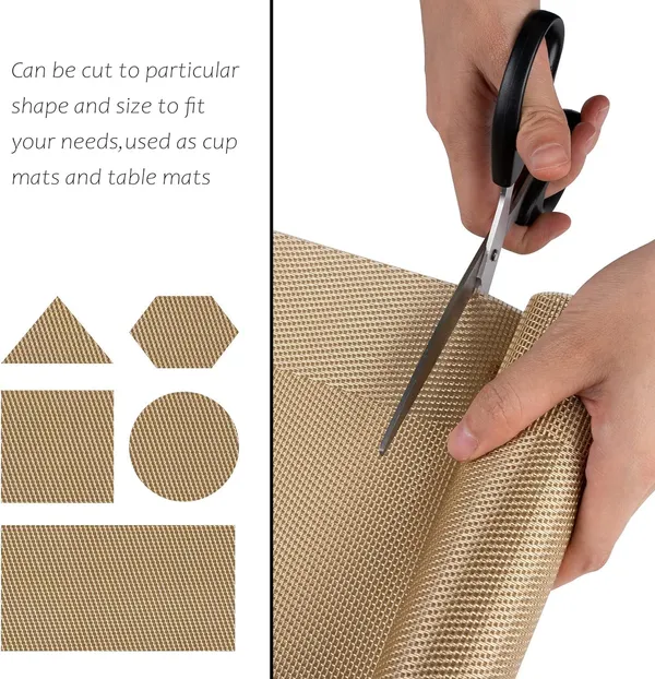 Gold_Dining_Table_Placemat_Set_Pvc_Material_NonSlip_Washable_And_Heat_Resistant_Table_Runner_Size_180X30Cm