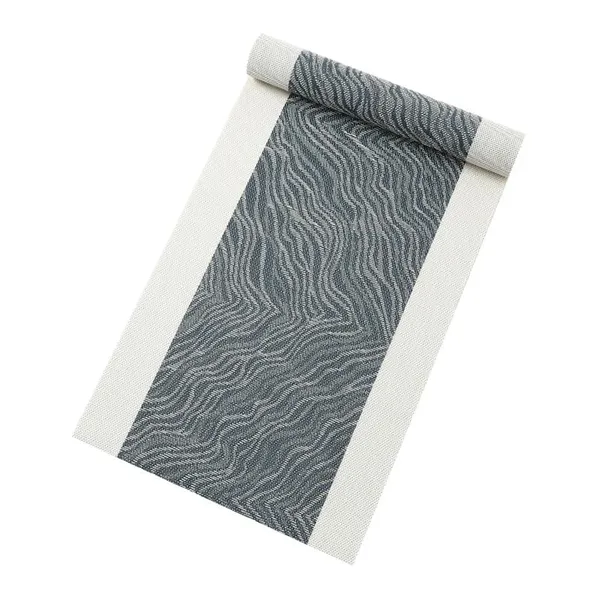 Grey_Dining_Table_Placemat_Set_Pvc_Material_NonSlip_Washable_And_Heat_Resistant_Tablemates_Size_45X30Cm
