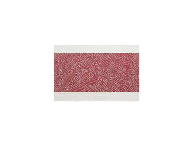 Red_Dining_Table_Placemat_Set_Pvc_Material_NonSlip_Washable_And_Heat_Resistant_Tablemats_Size_45X30Cm_4_Pcs_Placemat